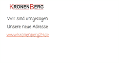 Desktop Screenshot of kronenberg.com