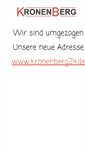 Mobile Screenshot of kronenberg.com