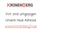 Tablet Screenshot of kronenberg.com